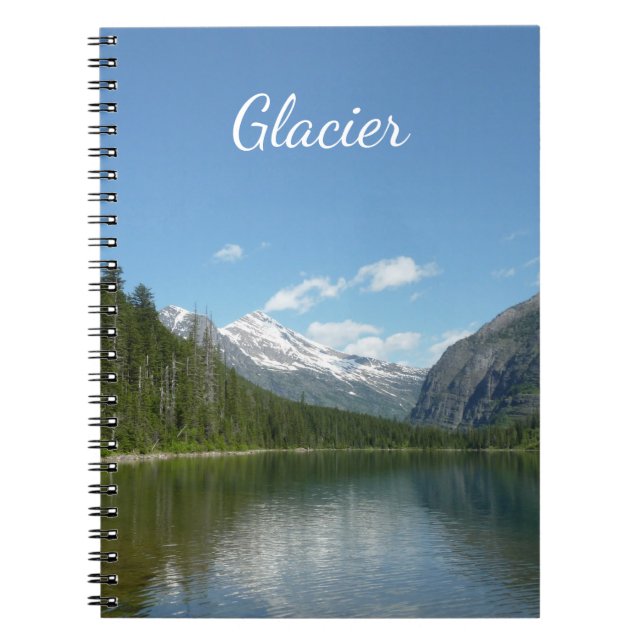 Cuaderno Lago Avalanche I en el Parque Nacional Glacier (Frente)