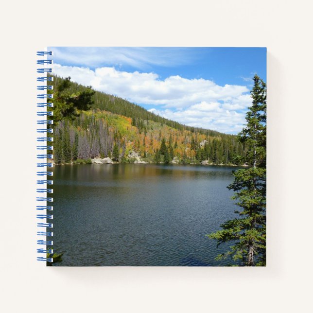 Cuaderno Lago Bear en el Parque Nacional Montañas Rocosas (Anverso)