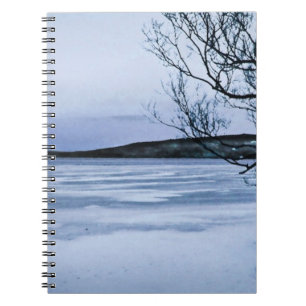 Cuaderno Lago Congelado
