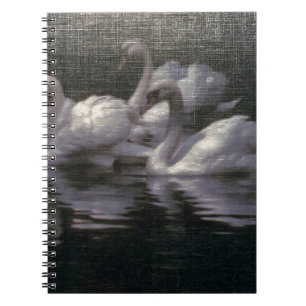 Cuaderno Lago de Cisnes a la Luz de la Luna