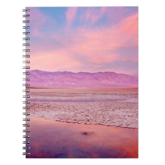 Cuaderno Lago Death Valley water