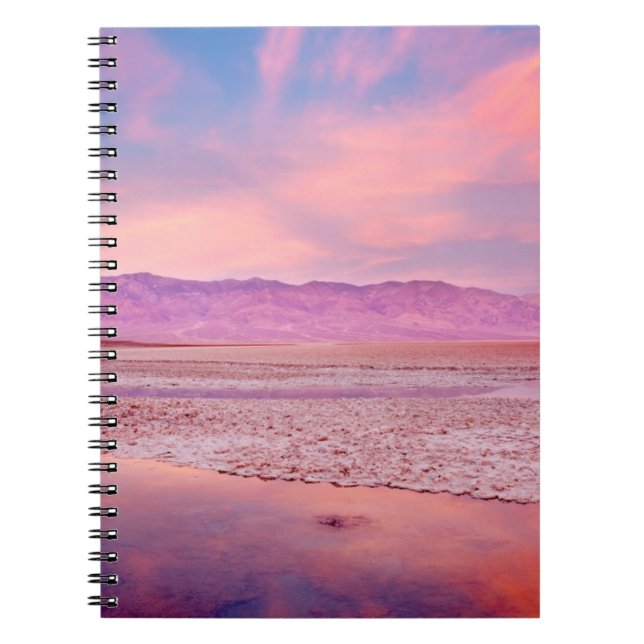 Cuaderno Lago Death Valley water (Frente)