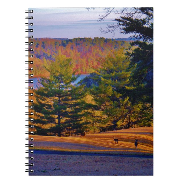 Cuaderno Lago Deer & Mt (Frente)