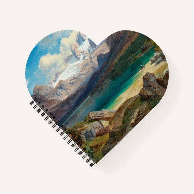Cuaderno Lago Gosau Con Vistas Al Macizo De Dachstein (Anverso)