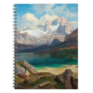 Cuaderno Lago Gosau Con Vistas Al Macizo De Dachstein