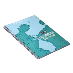 Cuaderno Lago Maracaibo, navegación cartográfica de Venezue
