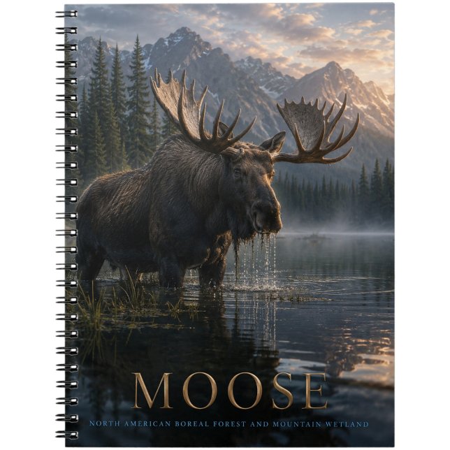 Cuaderno Lago Moose Mountain ANIMALES (Subido por el creador)