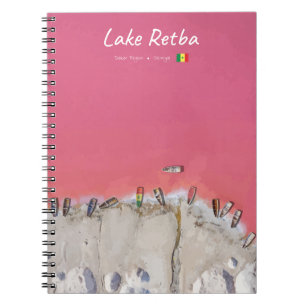 Cuaderno Lago Retba, Senegal - Barcos del lago rosa