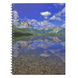 Cuaderno Lago Stanley en las montañas Sawtooth de Idaho