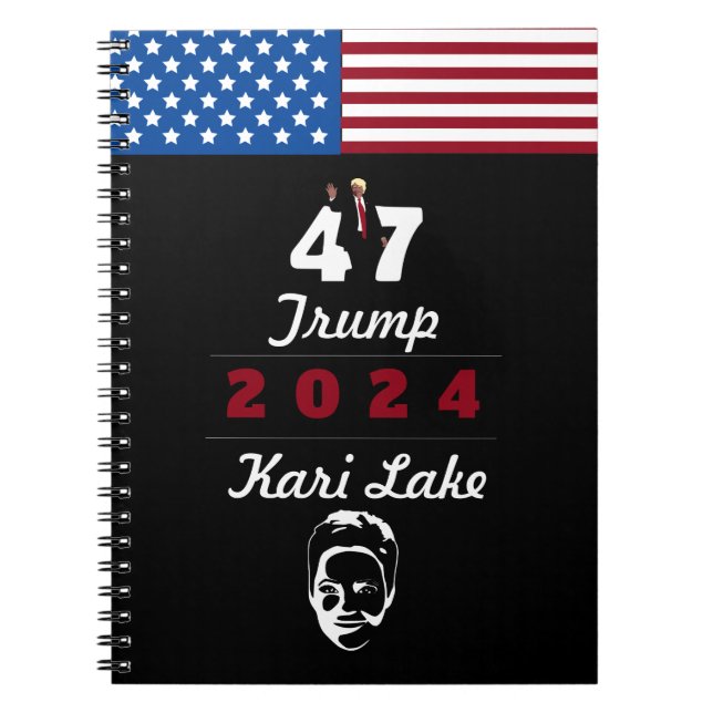 Cuaderno Lago Trump Kari 2024 (Frente)