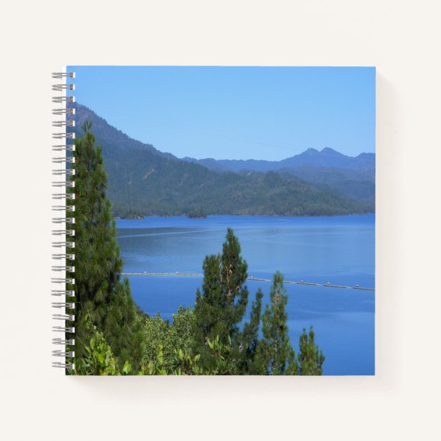 Cuaderno Lago Whiskeytown en verano...... (Anverso)