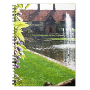 Cuaderno Lago y fuente de RHS Wisley