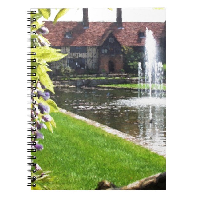 Cuaderno Lago y fuente de RHS Wisley (Frente)