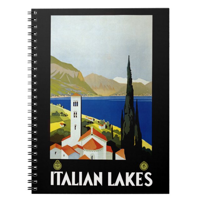Cuaderno Lagos de Italia (Frente)