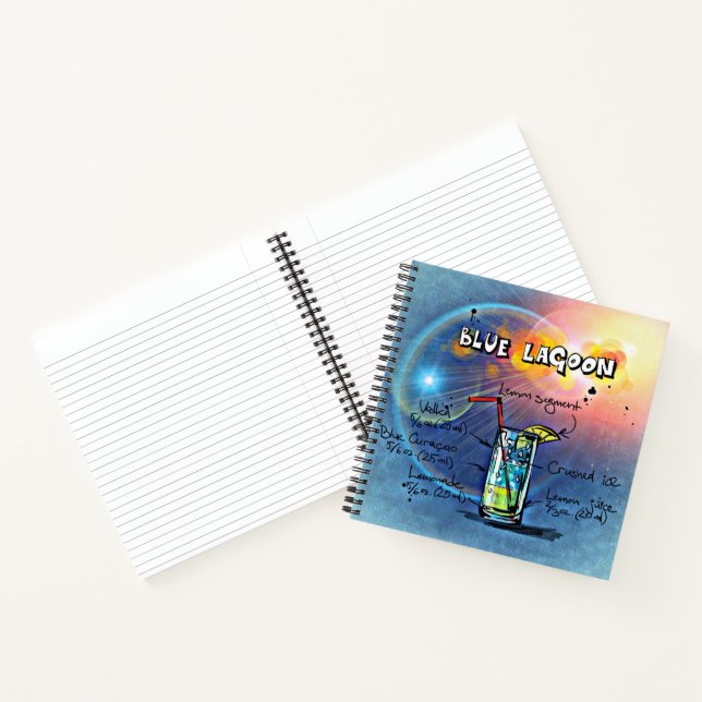 Cuaderno Laguna Azul (#12 de 12 paquetes de recetas para be (Interior)