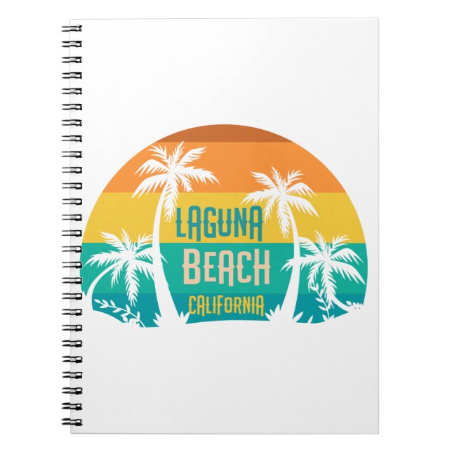 Cuaderno Laguna Beach Retro (Frente)