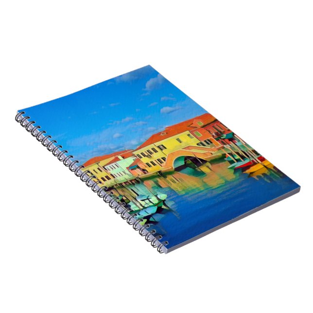 Cuaderno Laguna Veneciana - MURANO - panorama (Lado Derecho)