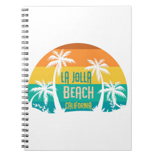 Cuaderno LaJolla Beach Retro