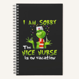 Cuaderno Lamento que la enfermera esté de vacaciones.