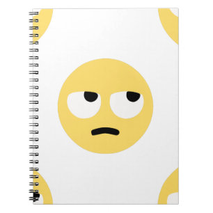 Cuaderno laminación de ojos de emoji