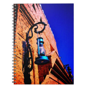 Cuaderno Lámpara antigua