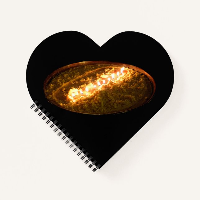 Cuaderno Lámpara de mantequilla tibetana (Anverso)