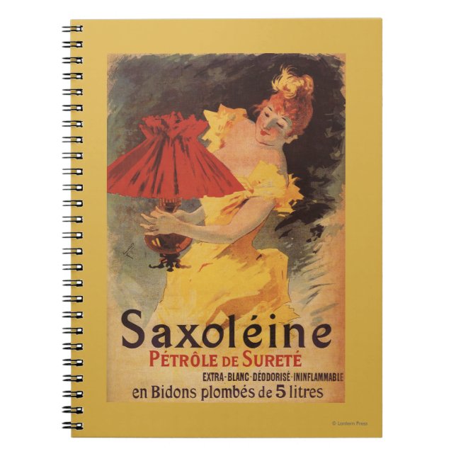 Cuaderno Lámpara saxoleina Aceite Lámpara Rojo (Frente)