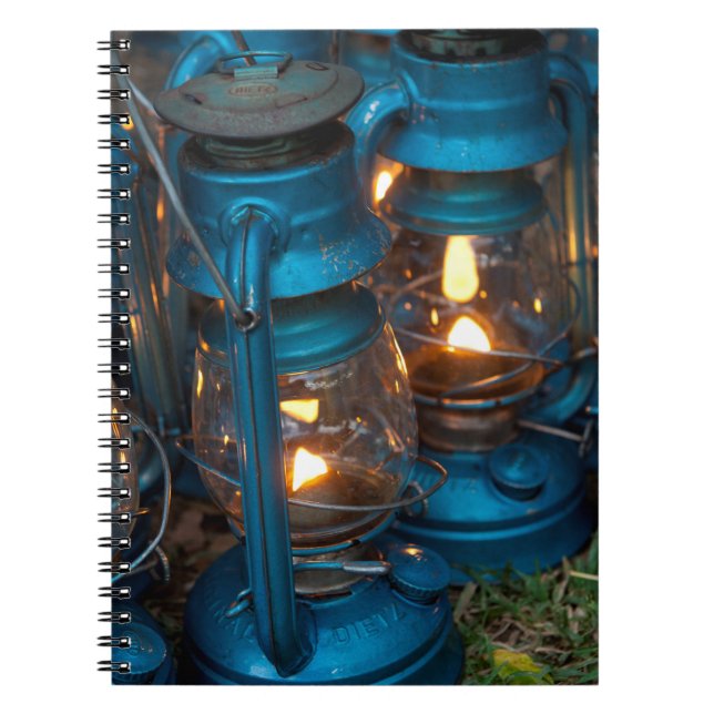 Cuaderno Lámparas de queroseno | Ol Pejeta Bush Camp (Frente)