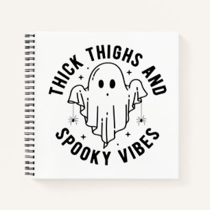 Cuaderno "Lámparas Y Vibes Espeluznantes"