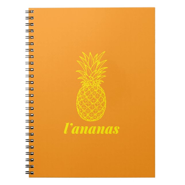Cuaderno l'ananas (Frente)