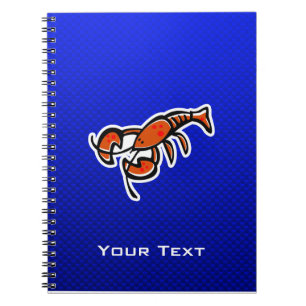 Cuaderno Langosta; Azul
