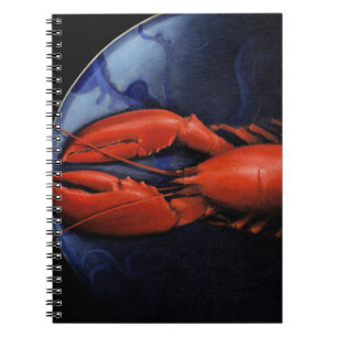Cuaderno Langosta en la placa de Tiffany