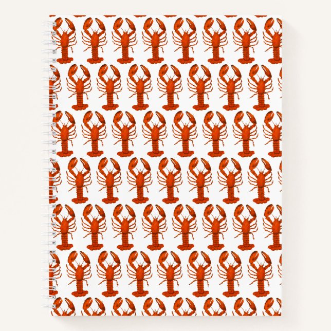 Cuaderno Langostino Rojo (Anverso)