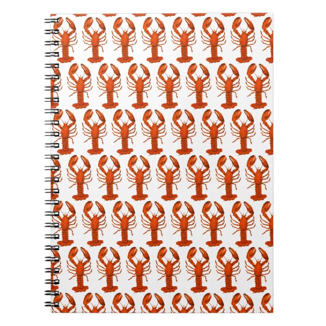Cuaderno Langostino Rojo (Frente)
