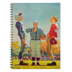 Cuaderno Lanzamiento de la moneda de Norman Rockwell