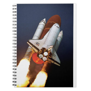 Cuaderno Lanzamiento del transbordador espacial Atlantis de