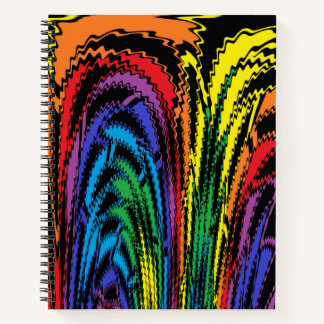 Cuaderno Lanzando el Arcoíris
