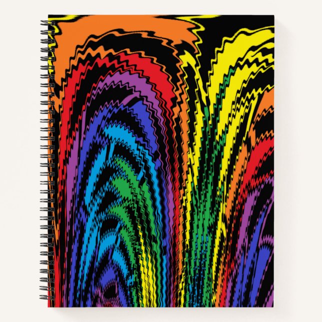 Cuaderno Lanzando el Arcoíris (Anverso)