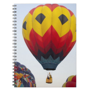 Cuaderno Lanzando globos aerostáticos