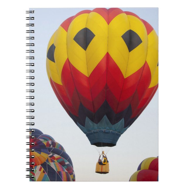 Cuaderno Lanzando globos aerostáticos (Frente)