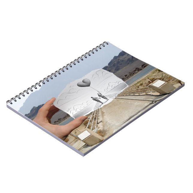 Cuaderno Lápiz contra la cámara - amantes (Lado Izquierdo)