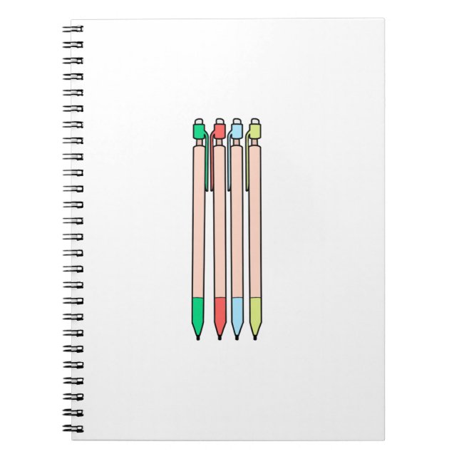 Cuaderno Lápiz mecánico (Frente)