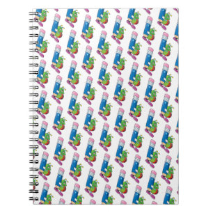 Cuaderno Lápiz para portador de errores de dama/portátil de