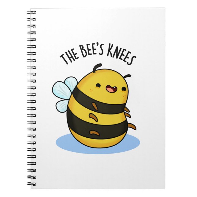 Cuaderno Las abejas de las rodillas divertida burbuja de la (Frente)