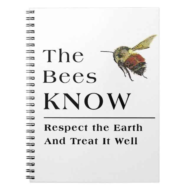 Cuaderno Las abejas saben (Frente)