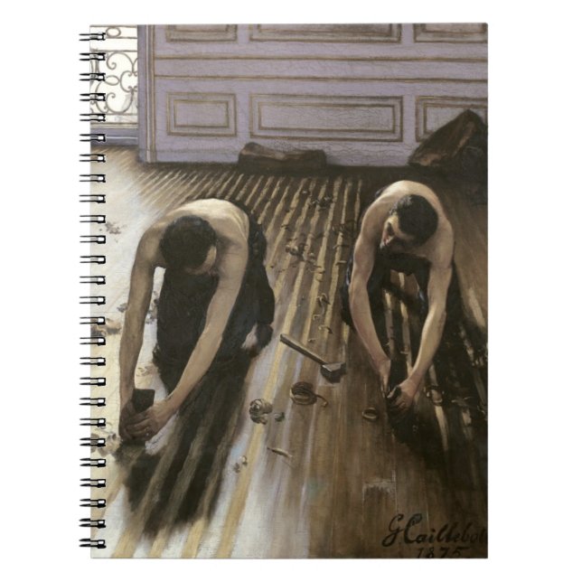 Cuaderno Las alisadoras del entarimado, 1875 (Frente)