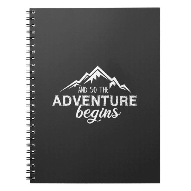 Cuaderno las aventuras comienzan (Frente)