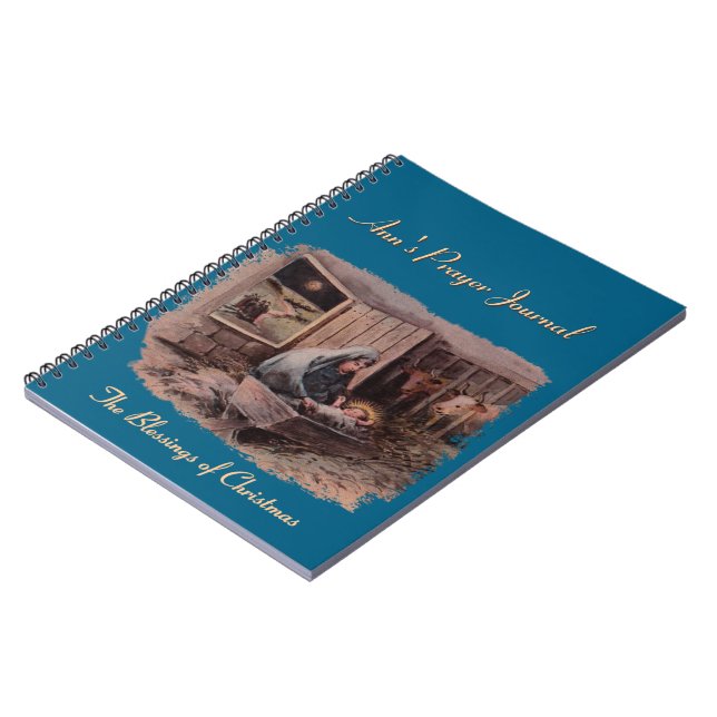 Cuaderno Las Bendiciones de la Oración de Navidad Diario (Lado Izquierdo)