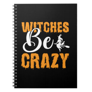 Cuaderno Las brujas de Halloween son cumpleaños locos