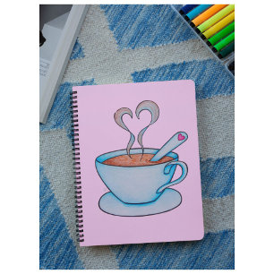 Cuaderno ¡Las buenas ideas empiezan con el café! ¡Personali